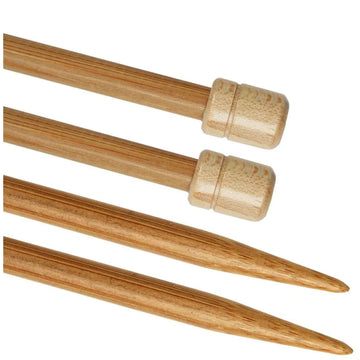 Birch Bamboo Single Pointed Knitting Needles 25cm