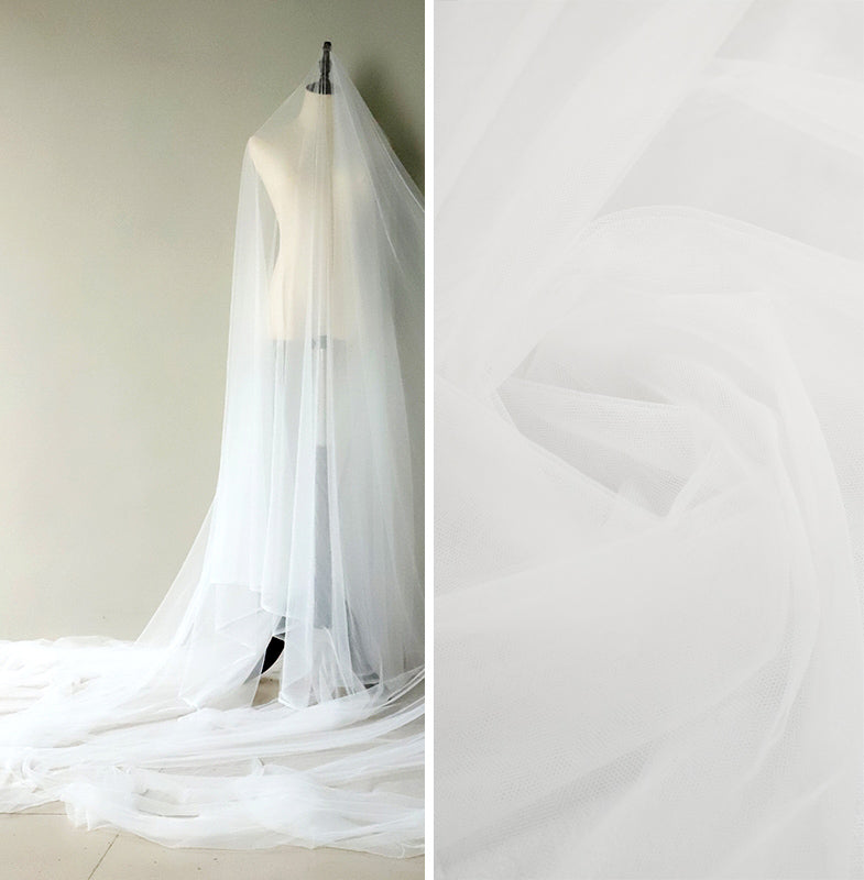 Hexagonal Bridal Veiling Tulle 300CM