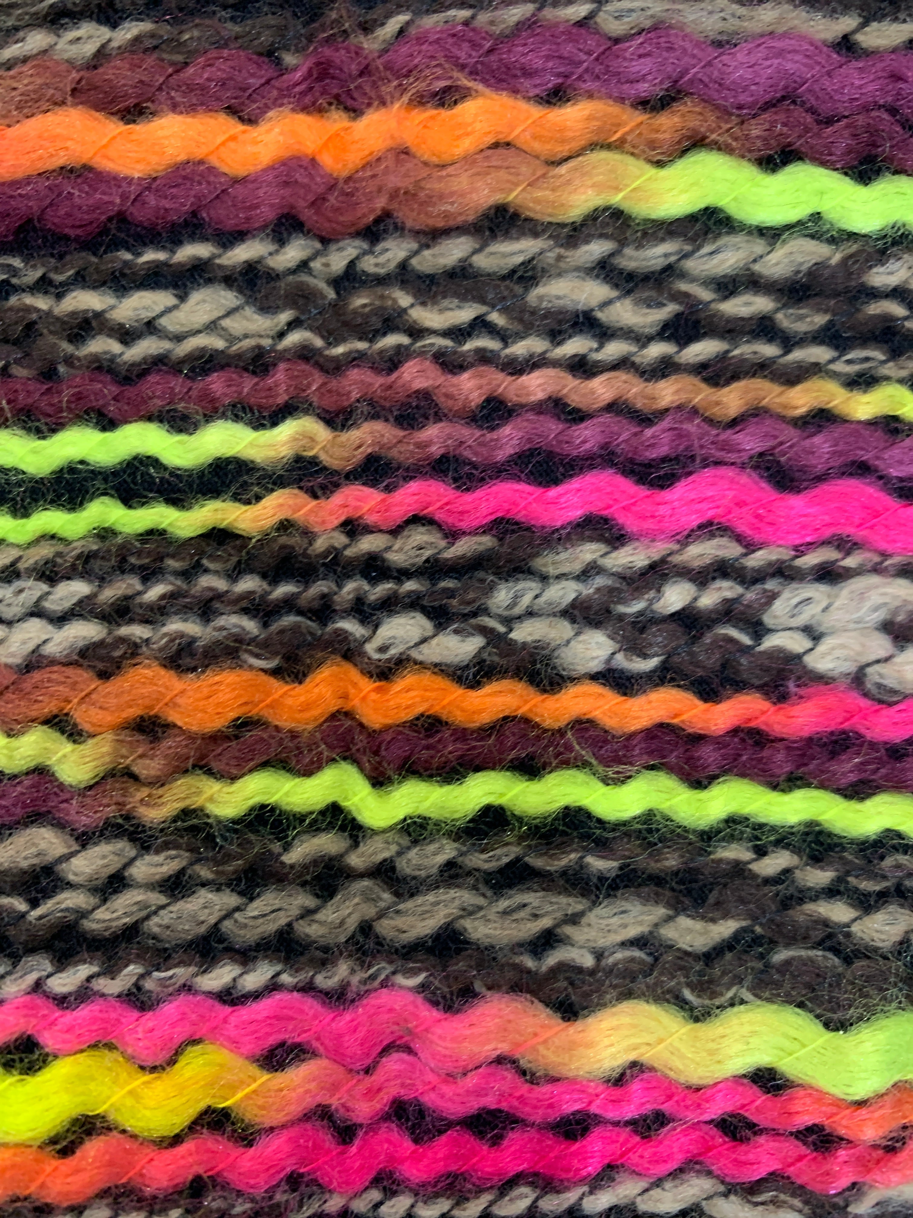 Felt Look Woolblend Prints