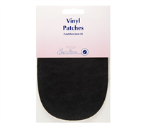 SEW-IN PATCHES - BLACK