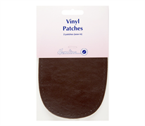 SEW-IN PATCHES - BROWN