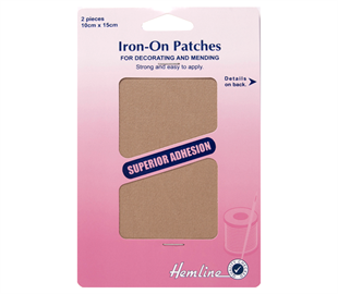 COTTON TWILL PATCHES - FAWN