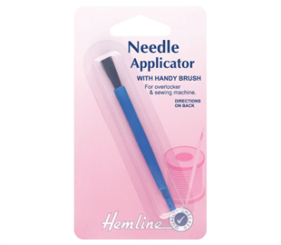 HEMLINE NEEDLE APPLICATOR WITH HANDY BRUSH