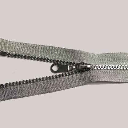 Closed Metallic Zips