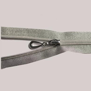 Closed Metallic Zips