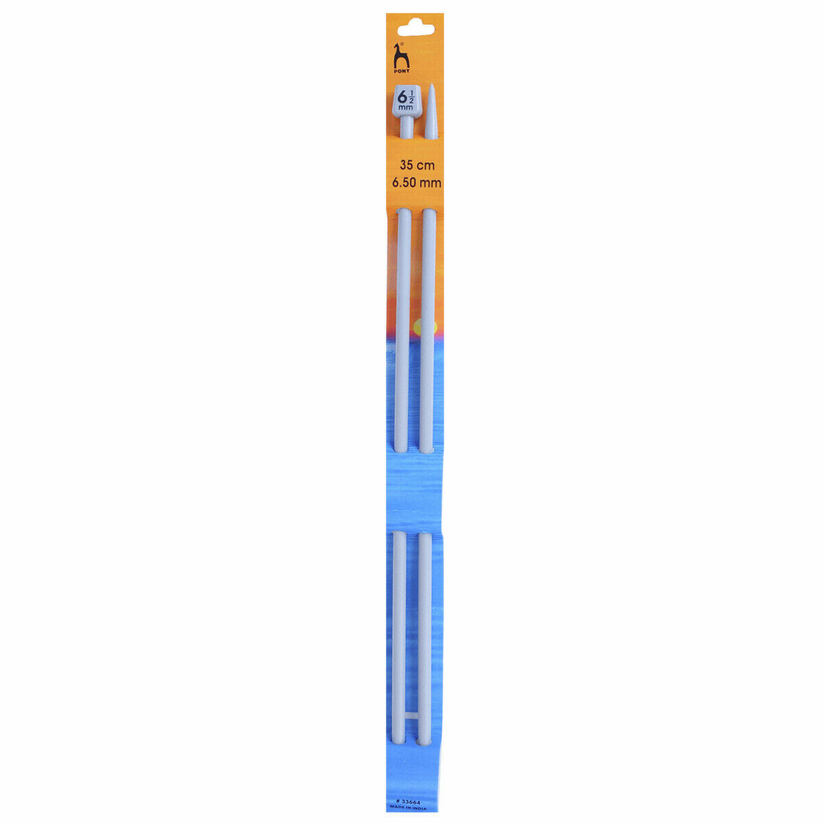 Pony Single Pointed Knitting Needles 35cm