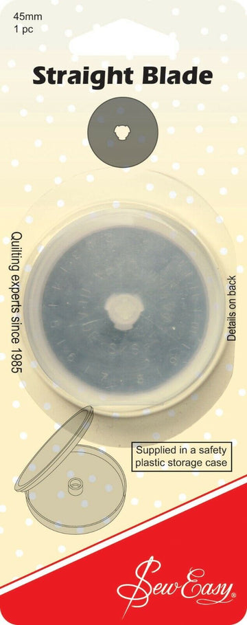 Sew Easy 45mm Straight Blade for Rotary Cutter