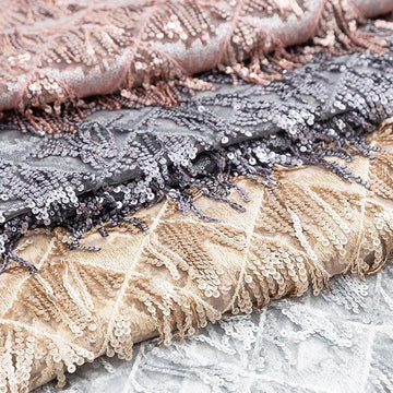 Sequin Fringing Lace