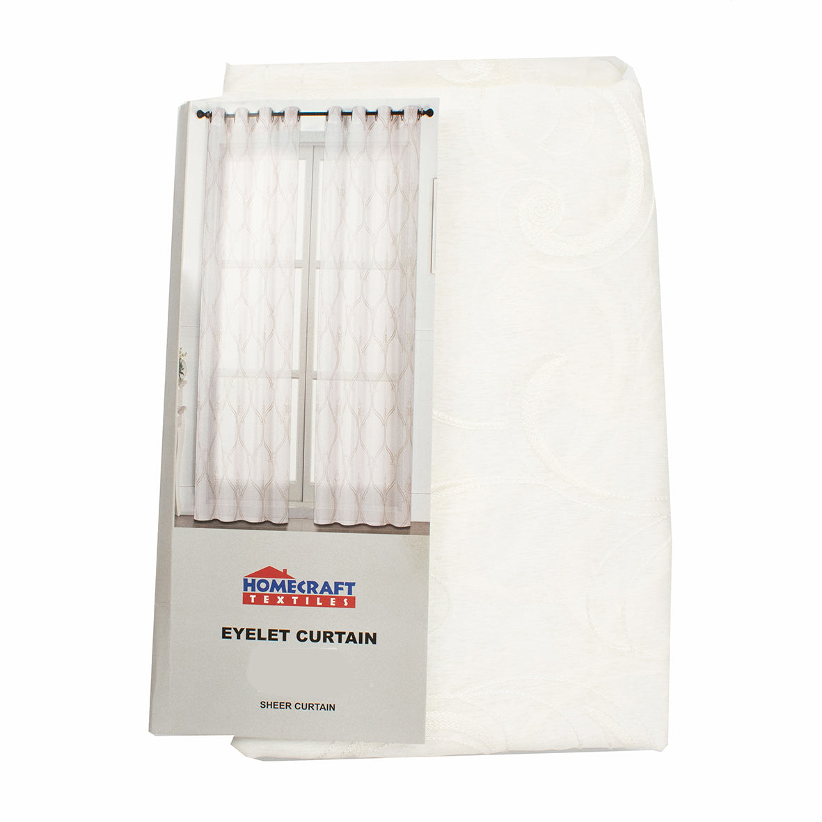 Eyelet Ring Top Sheer Curtain