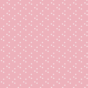 Stof Fabrics Dot Mania Spots on Baby Pink Cotton Prints