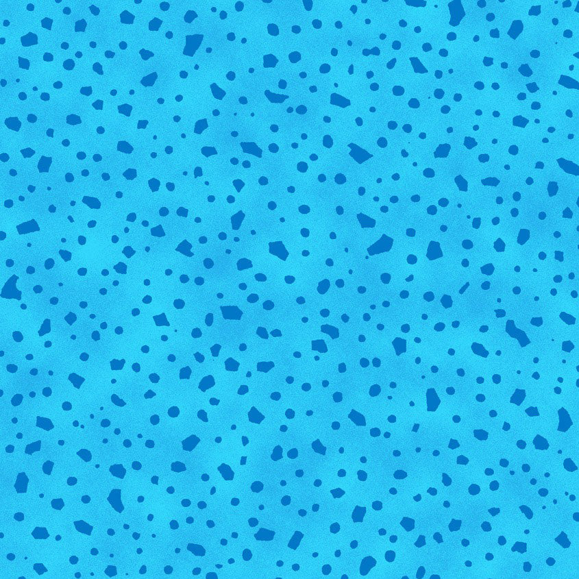 Stof Fabrics Quilters Coordinates Blue Dots Cotton Prints