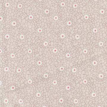 Stof Fabrics Quilters Basic Harmony Cell Spots on Grey Cotton Prints