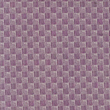 Stof Fabrics Quilters Basic Harmony Purple Stripes Checks Cotton Prints