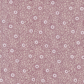 Stof Fabrics Quilters Basic Harmony Cell Spots on Dusty Pink Cotton Prints