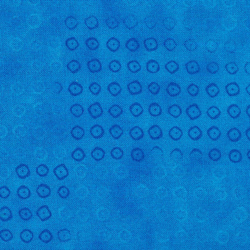 Stof Fabrics Quilters Basic Harmony Blue Circle Cotton Prints