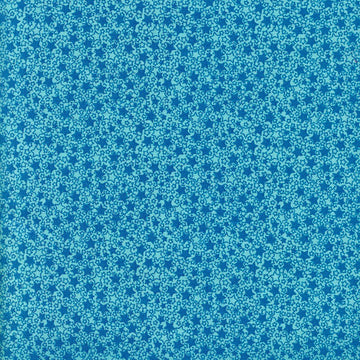 Stof Fabrics Quilters Basic Harmony Blue Stars Cotton Prints