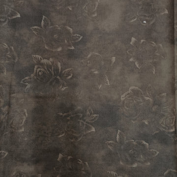 Stof Fabrics Quilters Roses Brown Cotton Prints