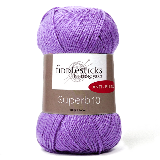 Fiddlesticks Superb 10 Knitting Yarn