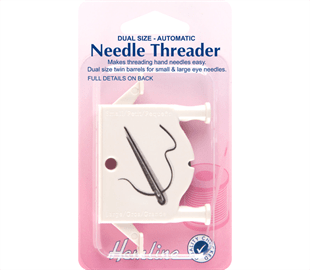 Hemline Dual Size Automatic Needle Threader with Cutter