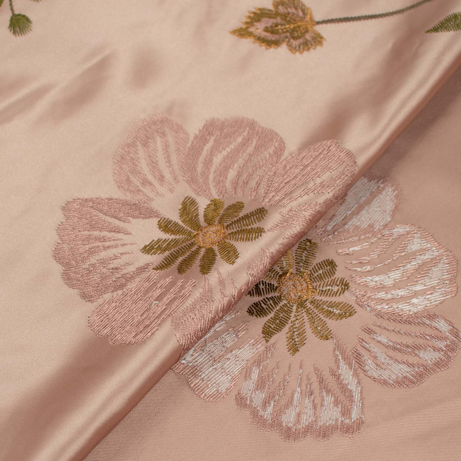 Floral Vines Embroidery Design-3 by Zepel Curtain Drapery/Upholstery Fabric