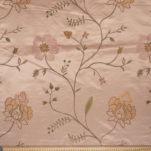 Floral Vines Embroidery Design-3 by Zepel Curtain Drapery/Upholstery Fabric