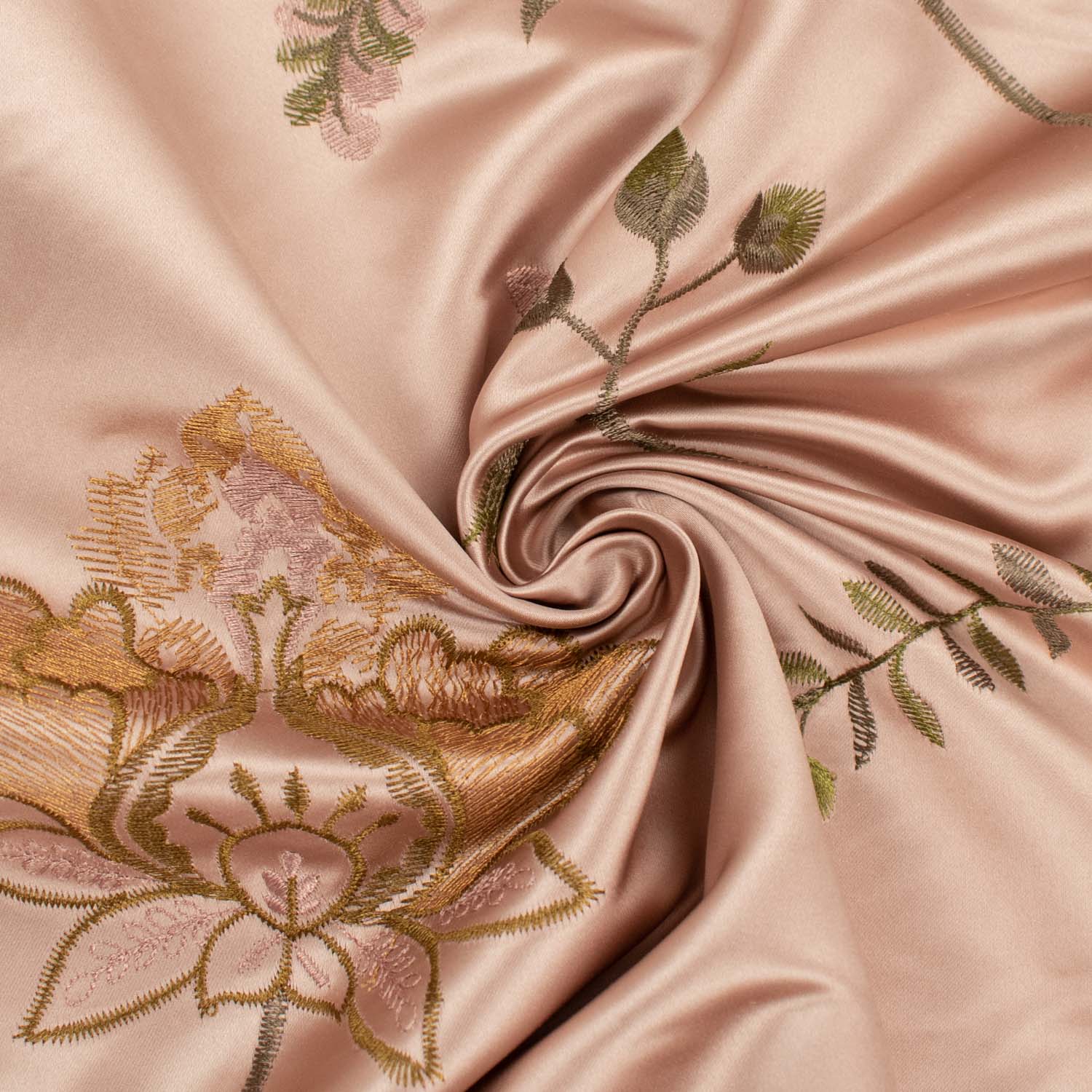 Floral Vines Embroidery Design-3 by Zepel Curtain Drapery/Upholstery Fabric