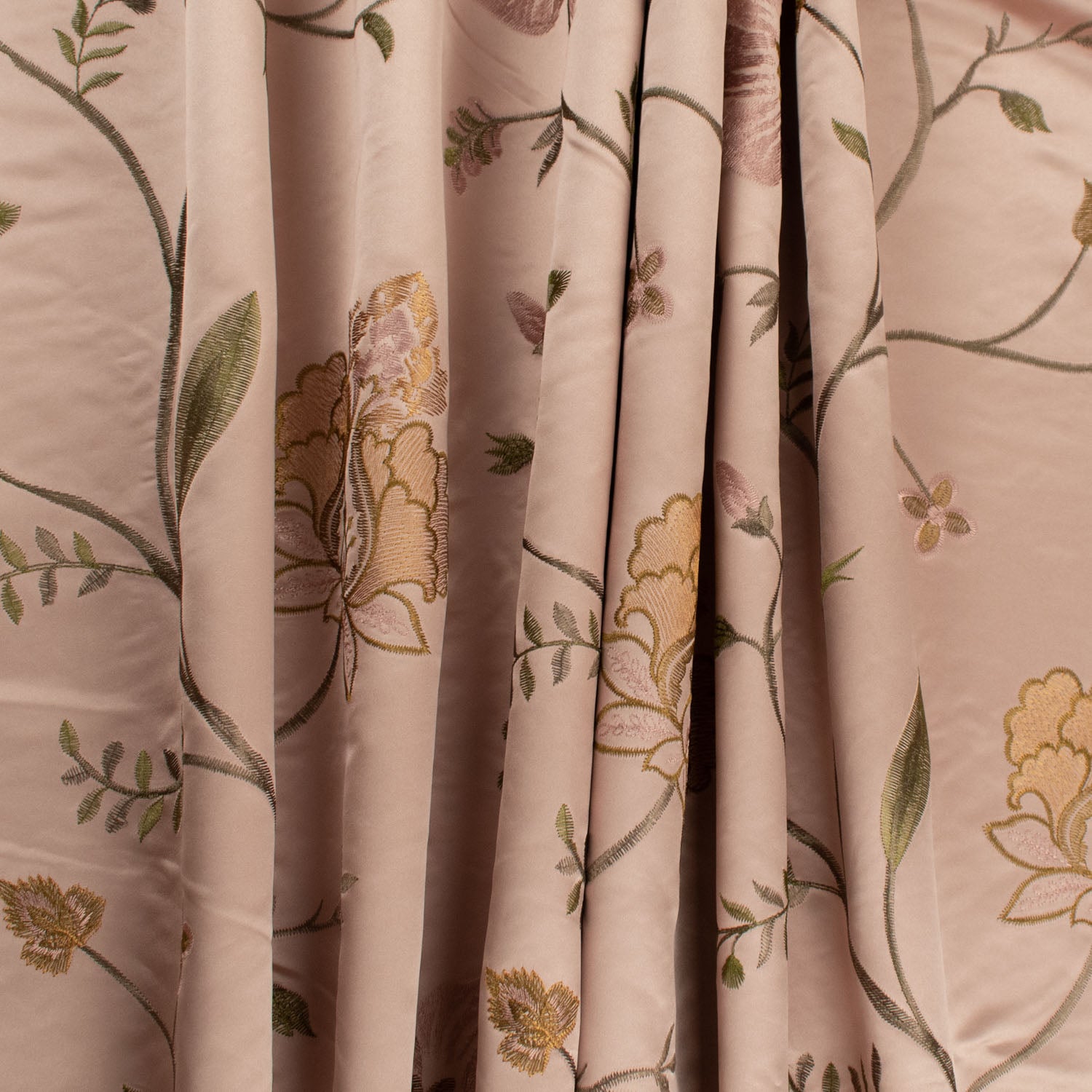 Floral Vines Embroidery Design-3 by Zepel Curtain Drapery/Upholstery Fabric